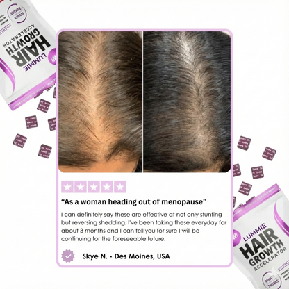 LUMMIE hair growth gummies